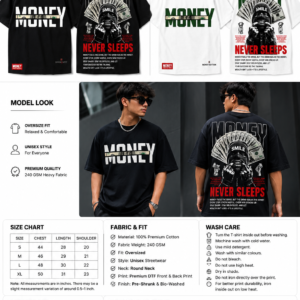 Money Edition Oversize T-Shirt